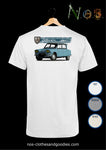 tee shirt unisex citroën Ami 6 bleue 1963