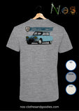 tee shirt unisex citroën Ami 6 bleue 1963