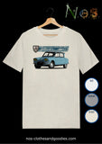 tee shirt unisex citroën Ami 6 bleue 1963