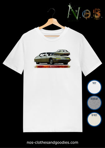 tee shirt Citroën SM avant / arrière