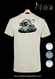 unisex t-shirt VW beetle and dashboard 2