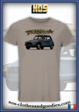 unisex t-shirt Citroën Dyane blue 1981