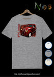 Tee shirt unisex Fiat Topolino 500A rouge