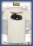 Fiat topolino 500C gray unisex t-shirt