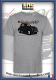 Tee shirt unisex Fiat topolino 500C grise