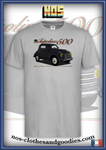 Tee shirt unisex Fiat topolino 500C grise