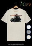 Tee shirt unisex Fiat Topolino 500A noire