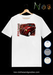 Tee shirt unisex Fiat Topolino 500A rouge