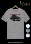 Fiat topolino 500C gray unisex t-shirt