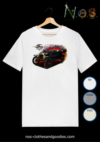 tee shirt unisex Ford T Touring noir