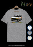 tee shirt unisex Ford fiesta blanche 1980