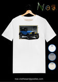 tee shirt unisex Ford T Touring bleue