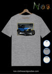 unisex t-shirt Ford T Touring blue