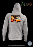Unisex hooded zip sweatshirt T2B go camper