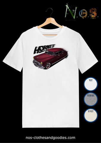 tee shirt unisex Hudson Hornet rouge