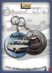 Badge / magnet / porte clé décapsuleur Audi 60 L beige 1972