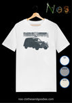unisex t-shirt Peugeot 203 graphic van