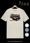 tee shirt unisex Peugeot 205 GTI noire "full view"