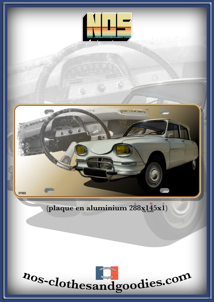 Front License Plate Holder For Citroen AMI - Genuine Style Accessory