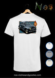 Tee-shirt unisex Renault 4cv six moustaches