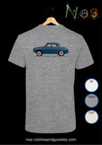 Renault Dauphine 1961 profile unisex t-shirt