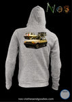 unisex hooded zip sweatshirt Renault Super 5 before/at 1984