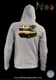 sweat shirt zip capuche unisex Renault Super 5 av/at 1984