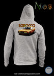 VW scirocco unisex hooded zip sweatshirt