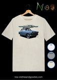 tee shirt unisex Simca aronde P60 bleue 1960