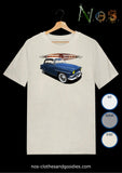 tee shirt unisex Simca aronde grand large bleu royal II