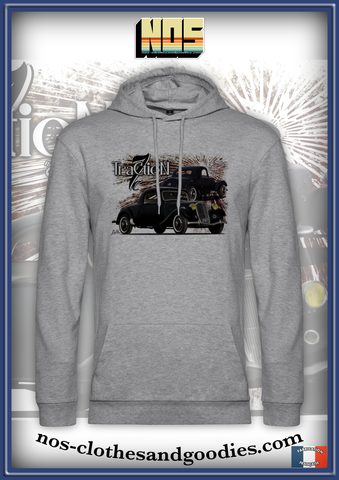 sweat capuche unisex Citroën traction 7C coupé 1937 av/ar