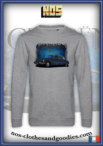 sweat classique Citroën ID19 / DS bleue