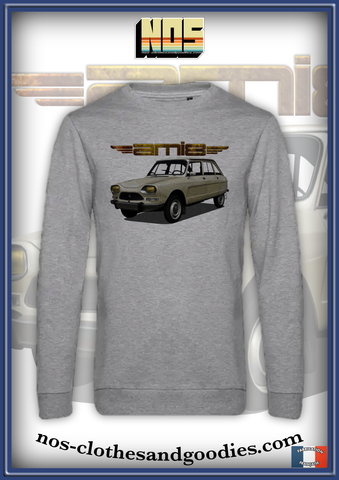 sweat classique Citroën Ami 8 beige 1977