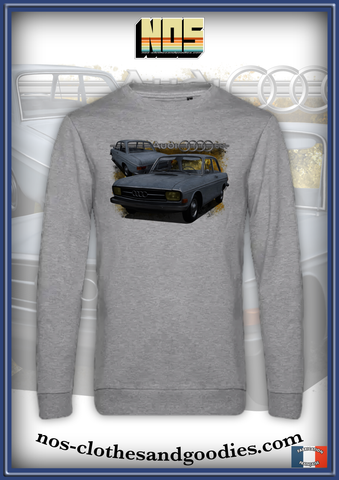 sweat classique Audi 60 L bleu gris