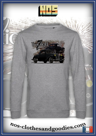 classic Citroën Traction 7C coupe 1937 front/rear sweatshirt