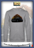 classic Citroën Traction black chevron sweatshirt