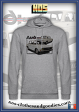 Sweat capuche unisex AUDI 60 L beige 1972