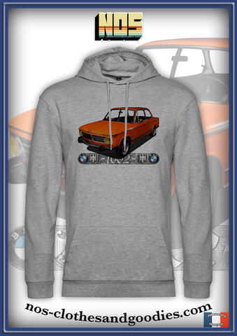 Sweat capuche unisex BMW 1602 orange