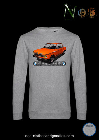classic BMW 1602 sweatshirt orange