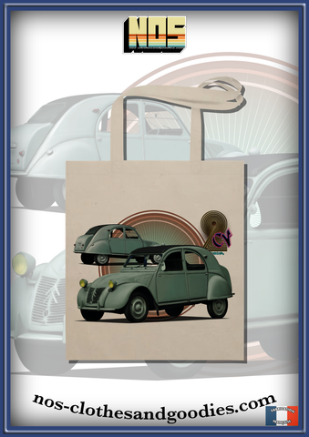 tote bag Citroën 2cv AZ 1957