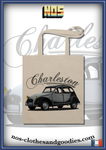 tote bag citroën 2cv charleston grise