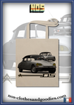 Tote bag Citroën DS 21 Pallas grise avant / arrière