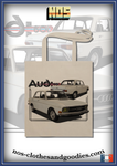 Audi 60 L beige 1972 tote bag