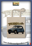 tote bag Citroën Dyane bleue 1981