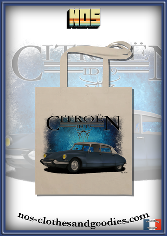 Blue Citroën ID19 tote bag