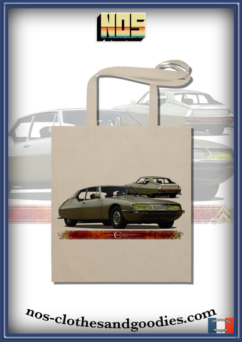 tote bag Citroën SM avant / arrière