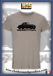 Tee-shirt unisex Citroën Traction 7C coupé 1937 noire