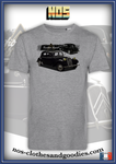 Tee-shirt unisex Citroën Traction Avant av/ar