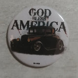 badge/magnet/porte clé décapsuleur God bless America
