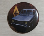 Badge/magnet/porte clé décapsuleur Renault R8 major